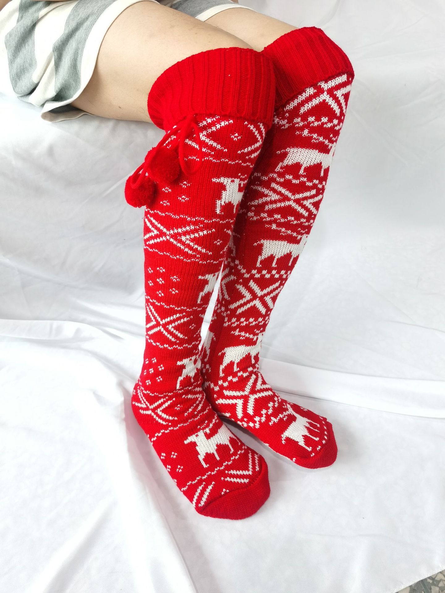 Christmas Stockings Woollen Socks