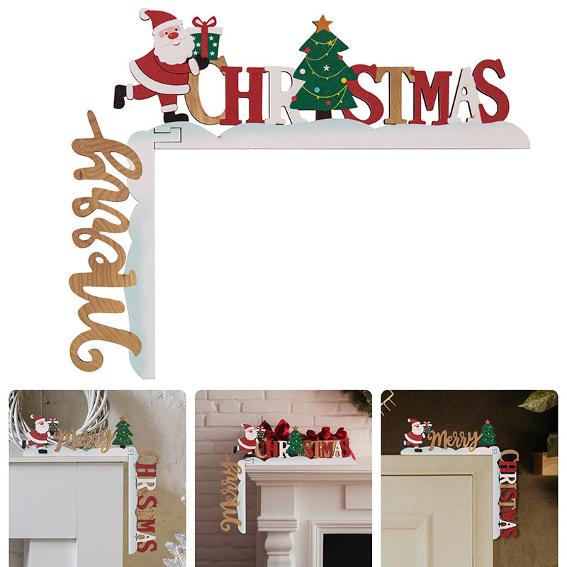 Santa Claus Door Frame Hanger Decoration!