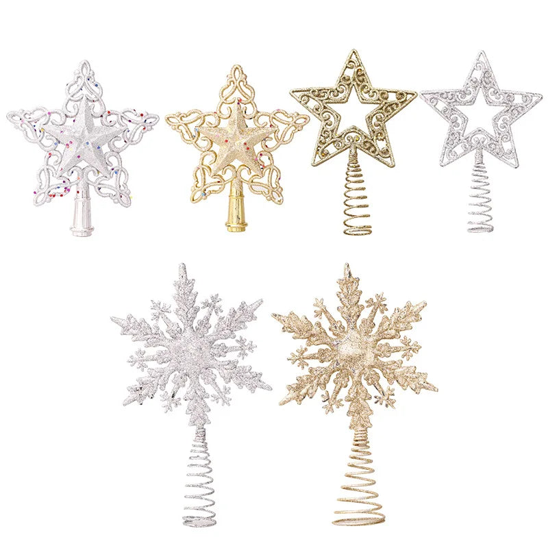 Snowflake Christmas Tree Topper!