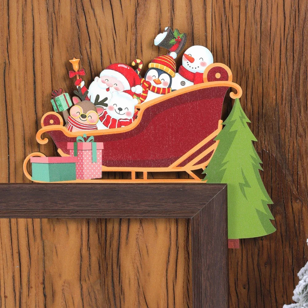 Santa Claus Door Frame Hanger Decoration!