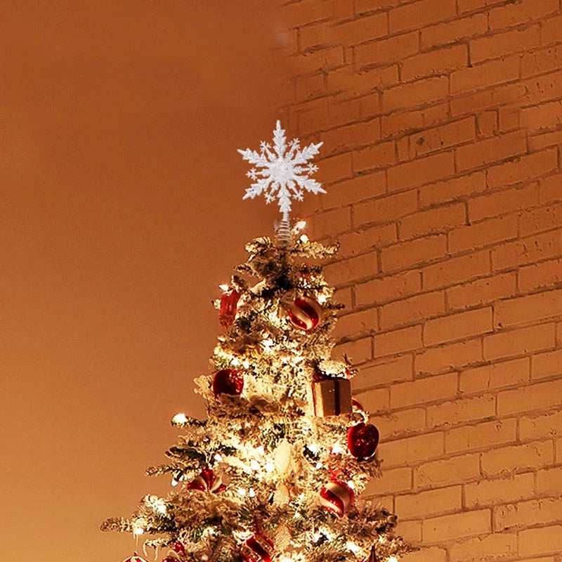 Snowflake Christmas Tree Topper!