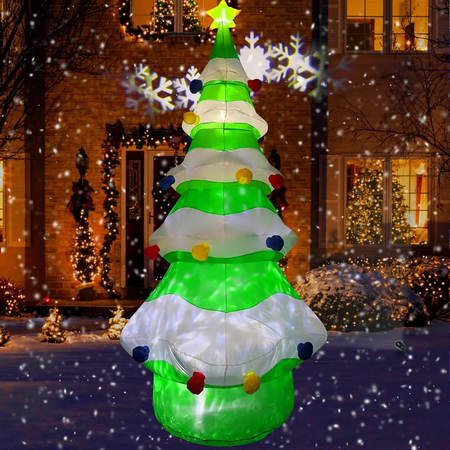 8FT Giant Inflatable Christmas Tree!