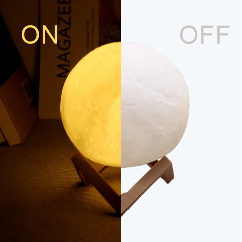 LED Night Light 3D Printing Moonlight