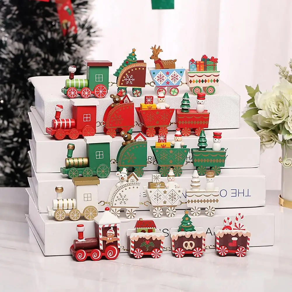 Christmas Train Merry Christmas Decorations For Home Christmas Ornament Gifts