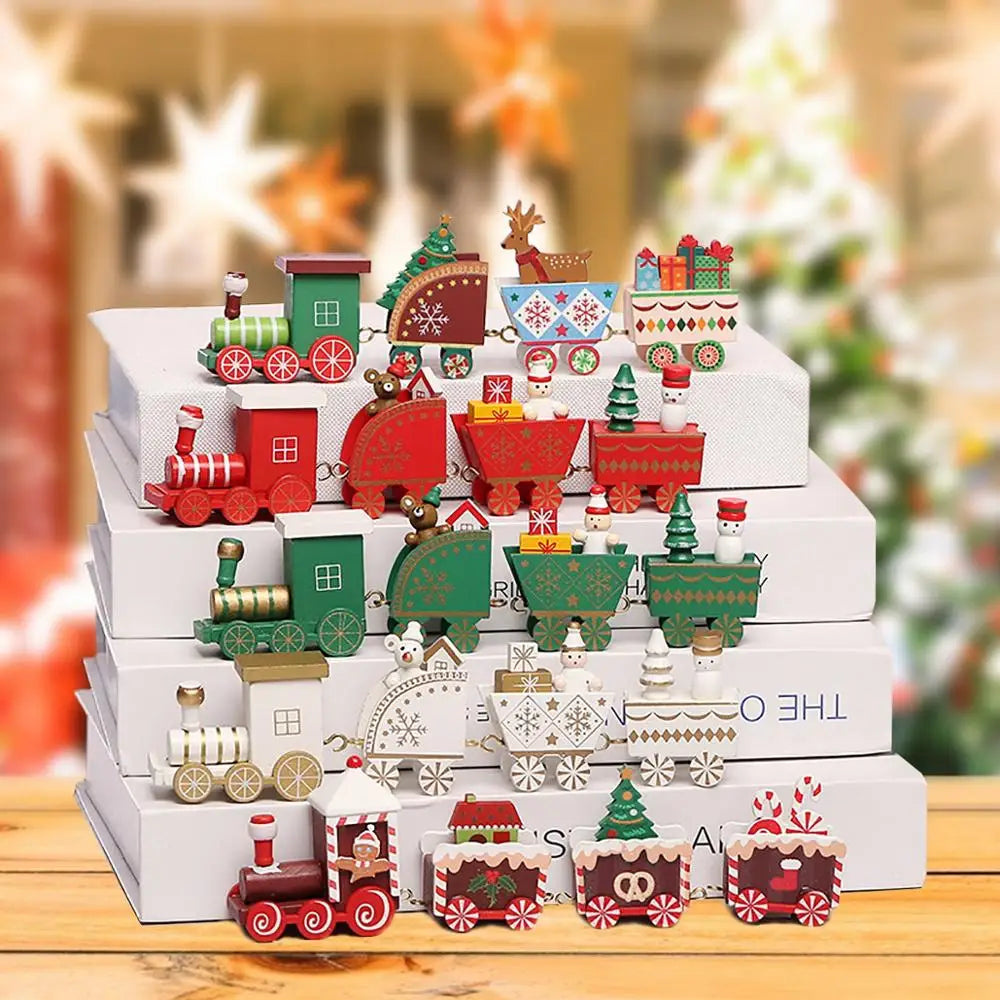 Christmas Train Merry Christmas Decorations For Home Christmas Ornament Gifts