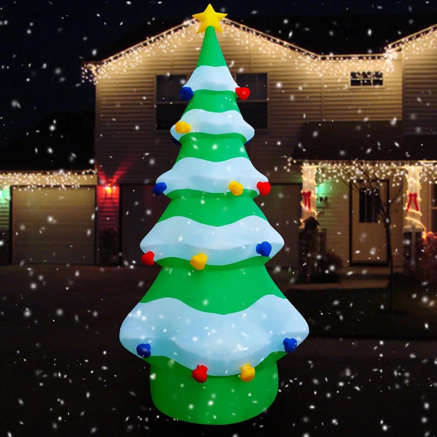 8FT Giant Inflatable Christmas Tree!