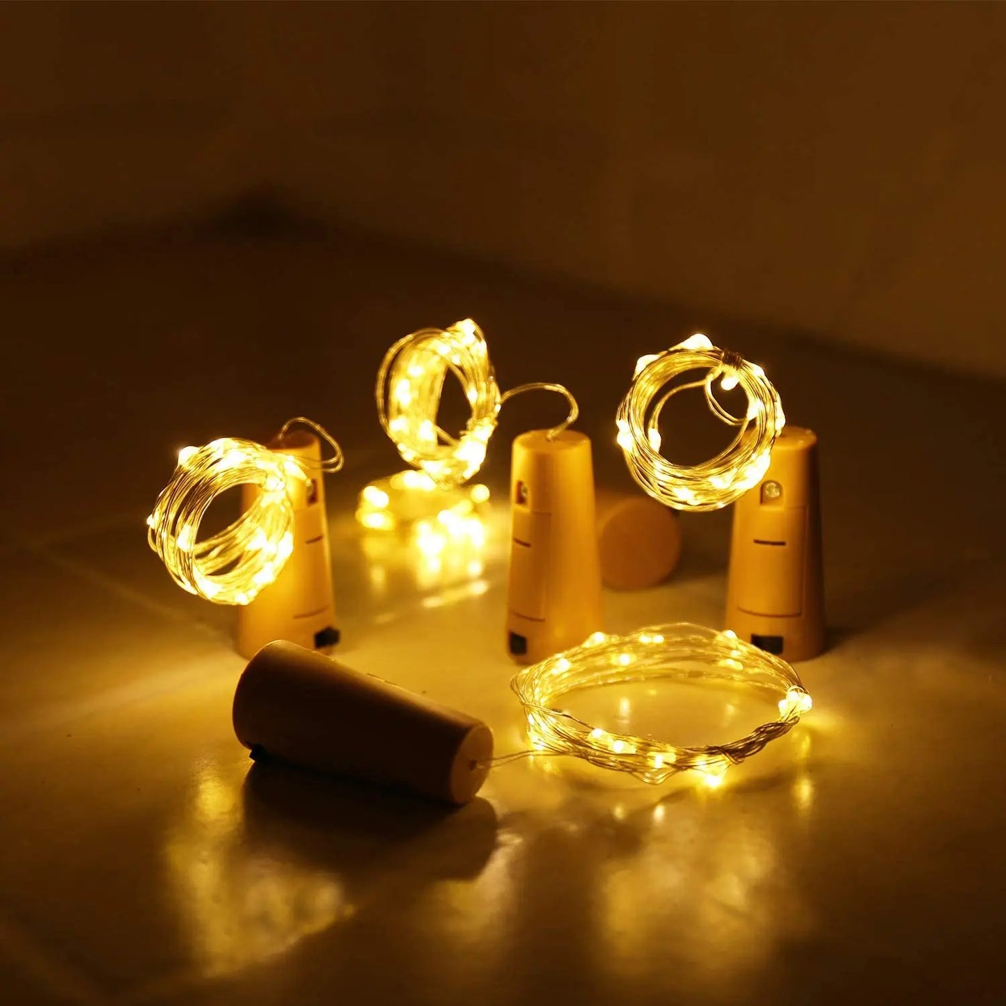 LED Wine Bottle Cork 2M String Lights Christmas Decoration