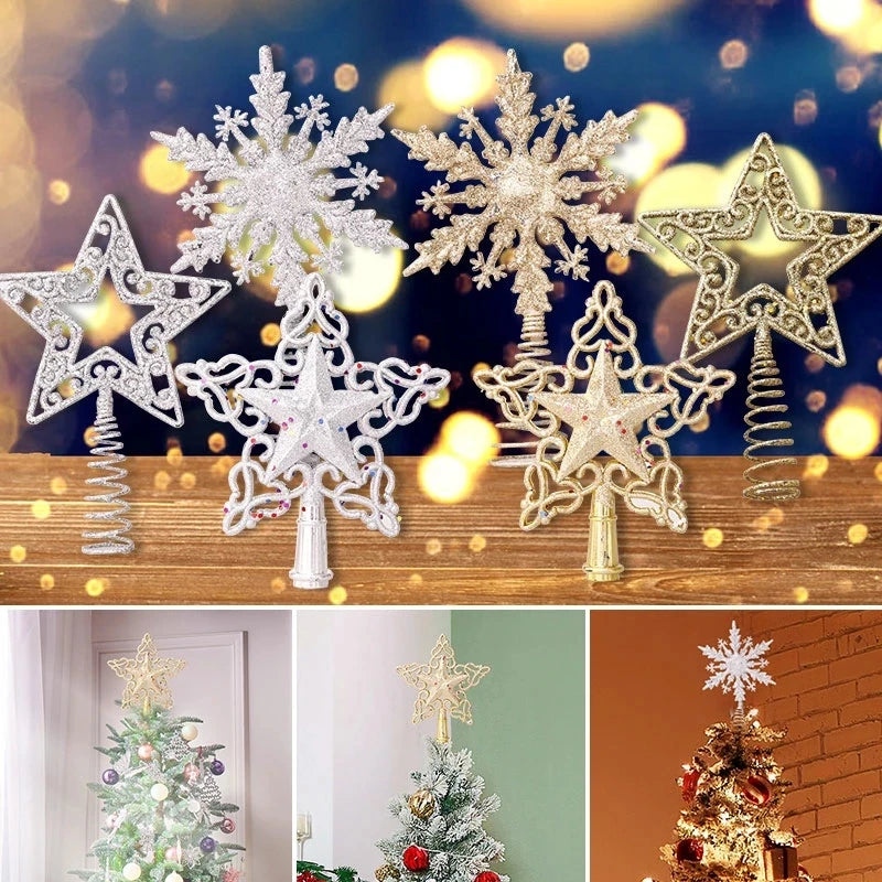 Snowflake Christmas Tree Topper!