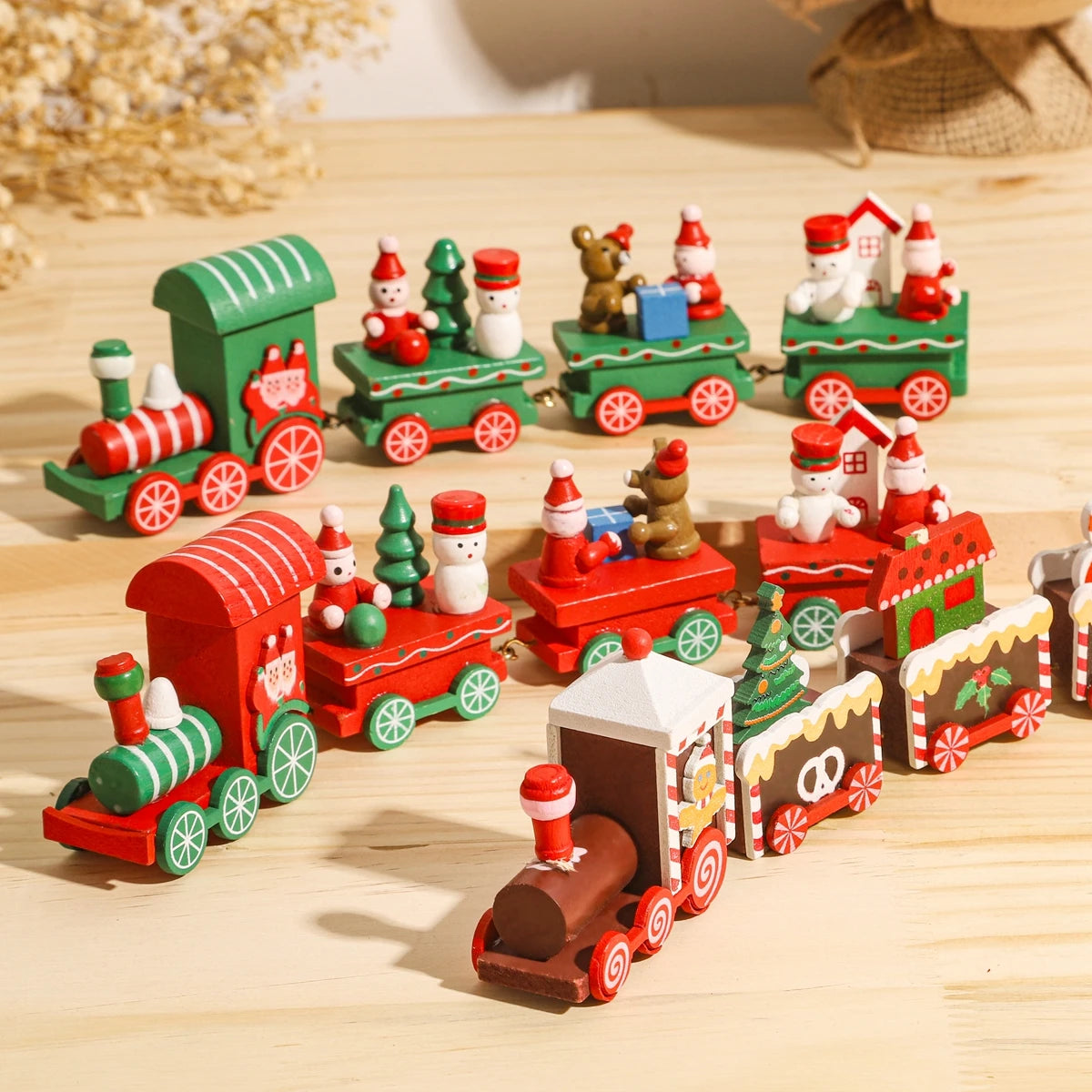 Christmas Train Merry Christmas Decorations For Home Christmas Ornament Gifts