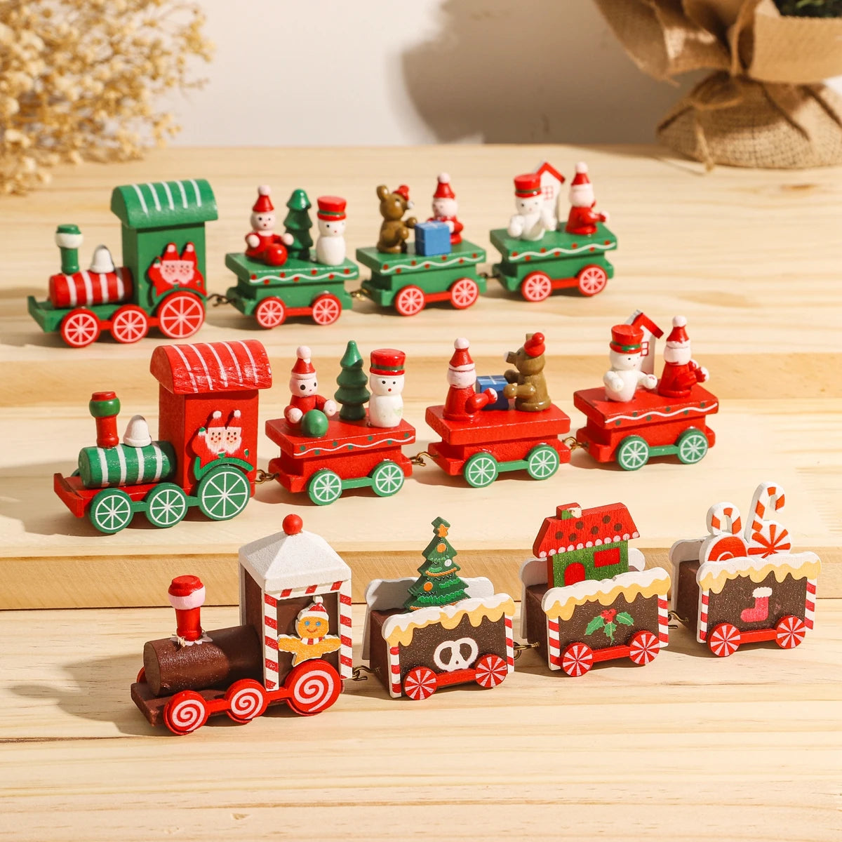 Christmas Train Merry Christmas Decorations For Home Christmas Ornament Gifts