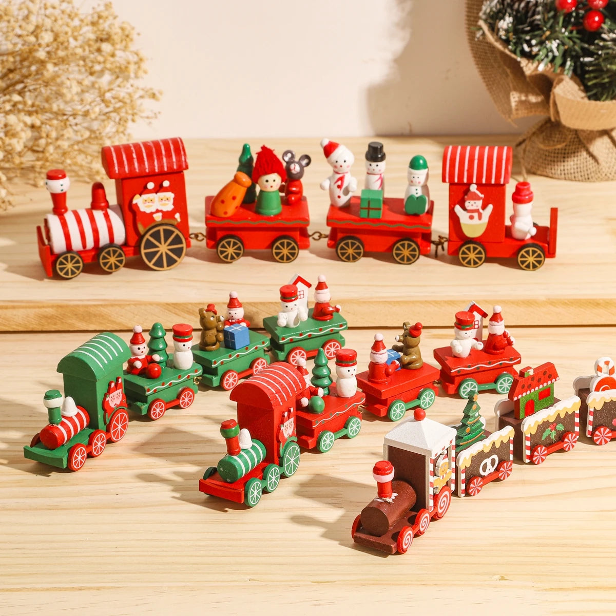 Christmas Train Merry Christmas Decorations For Home Christmas Ornament Gifts